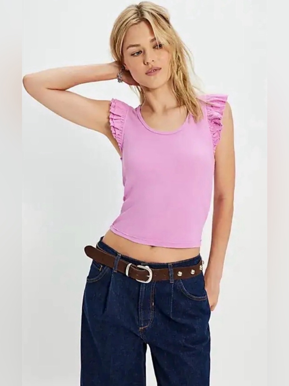 Free people Jonny Tank. NWT.
Lilac bouquet size M